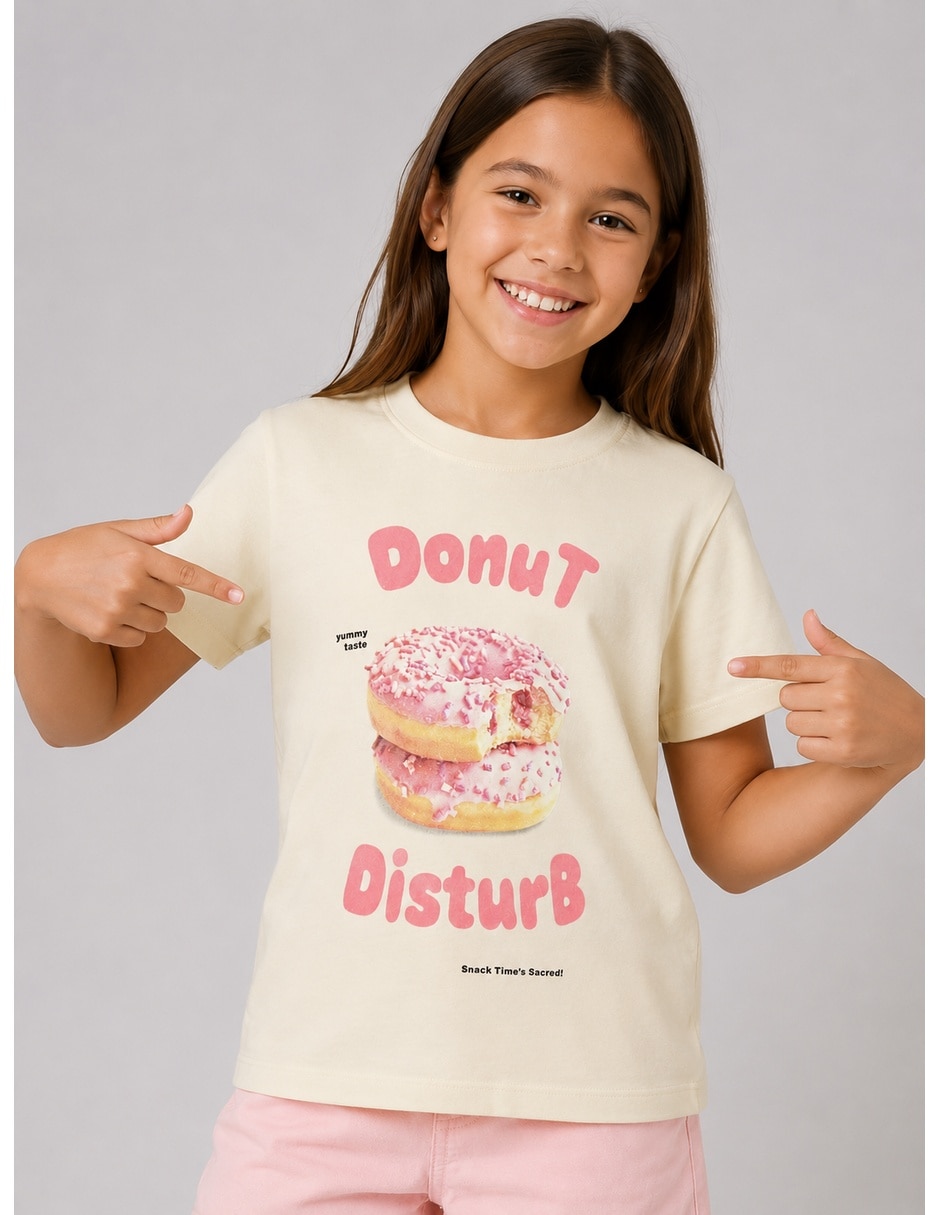 Playera manga corta para niña 3