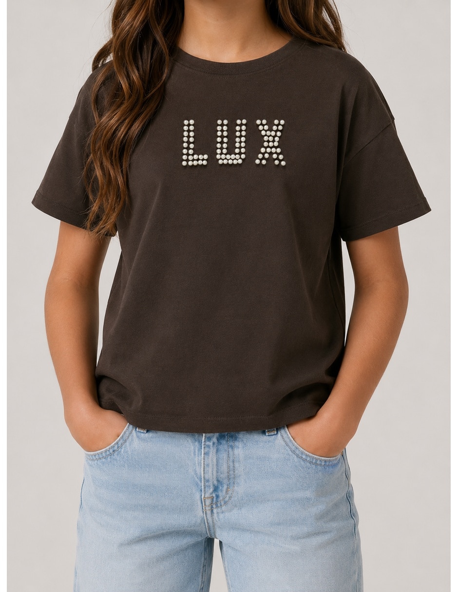 Playera manga corta para niña 1