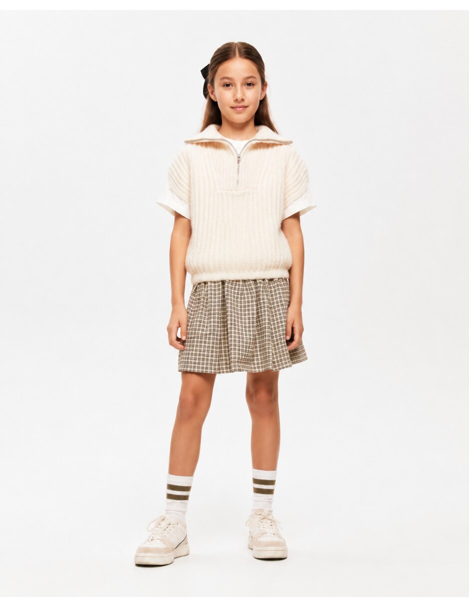 Falda de algodón para niña 3