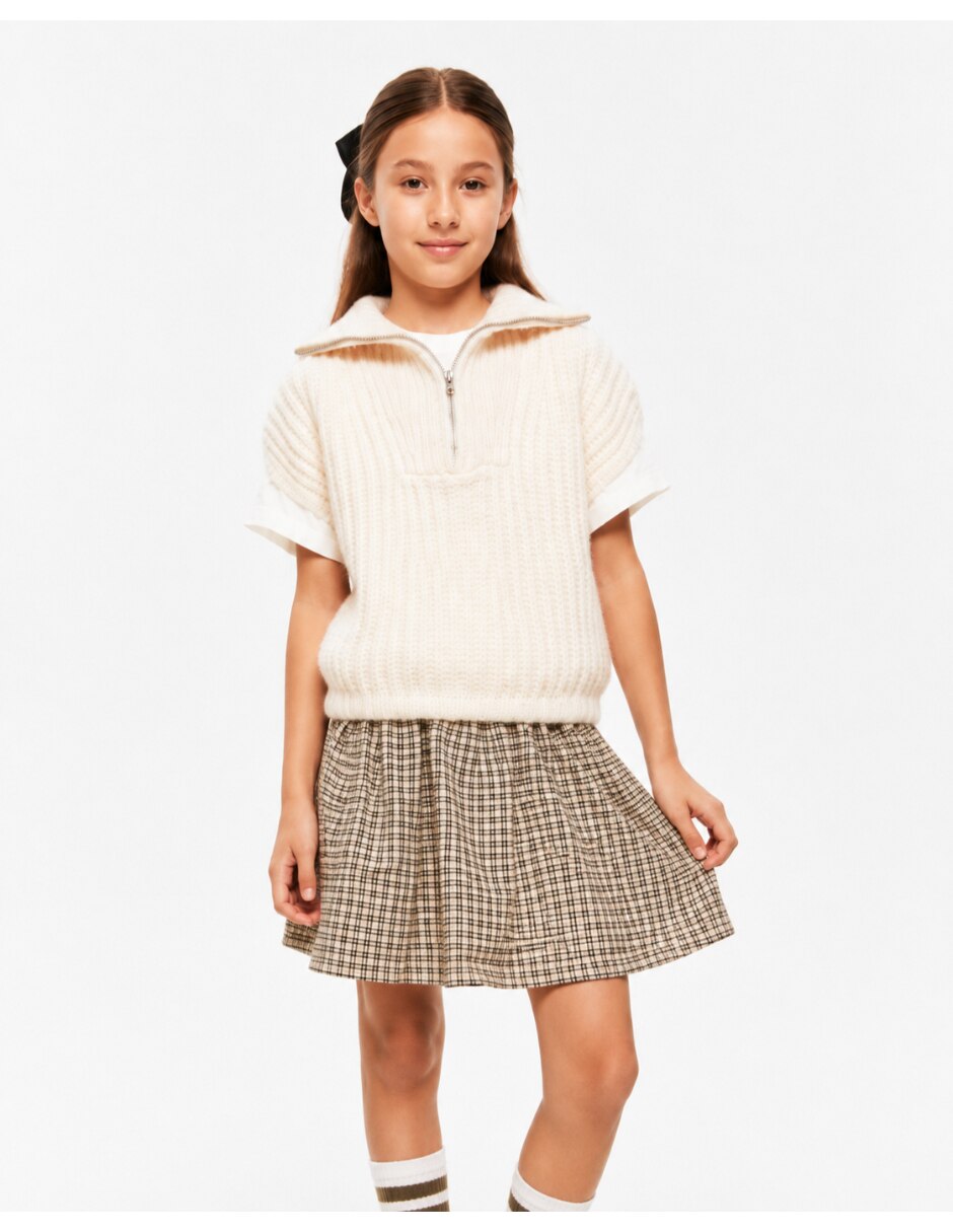Falda de algodón para niña 4