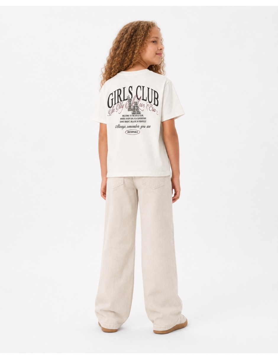 Playera manga corta para niña 2