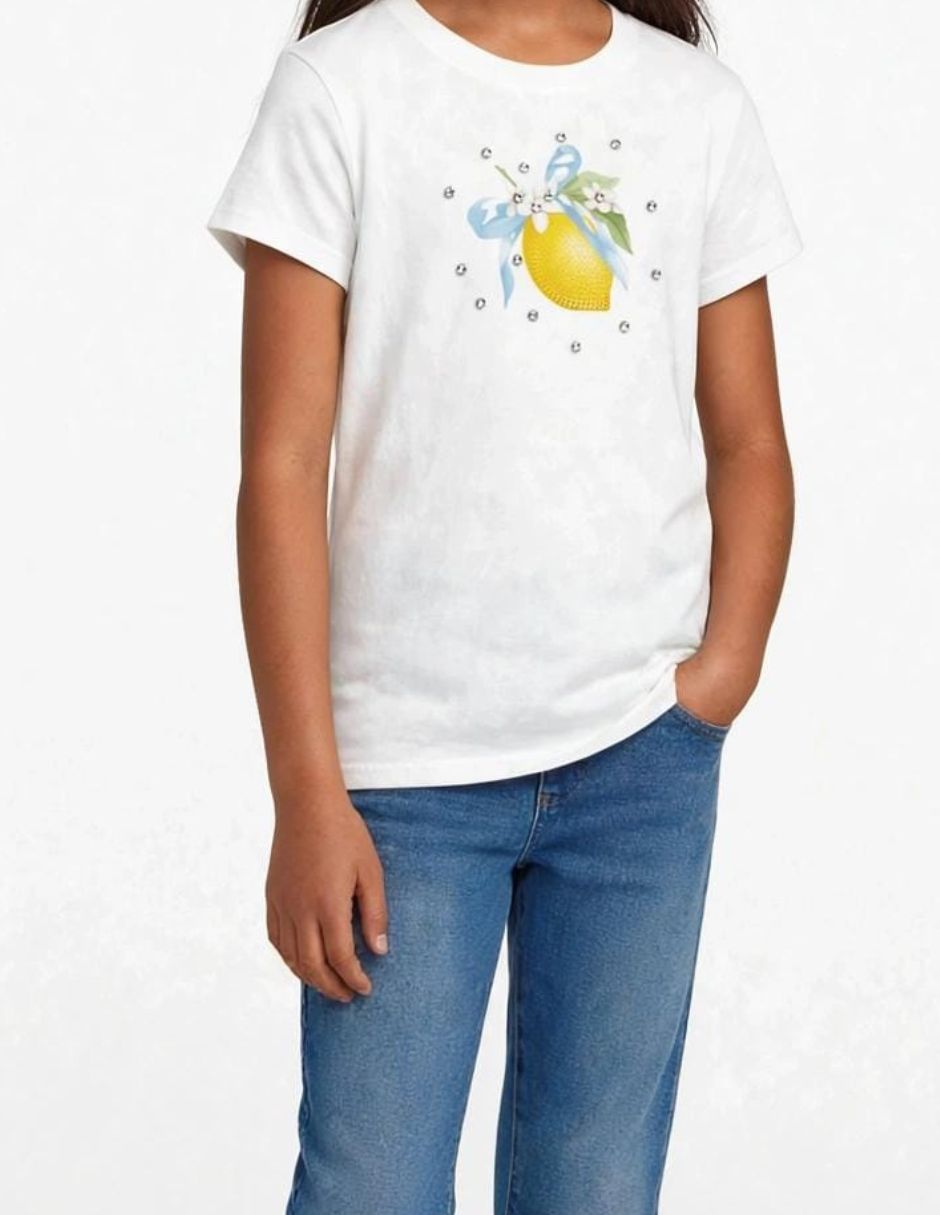 Playera playera manga corta para niña 3