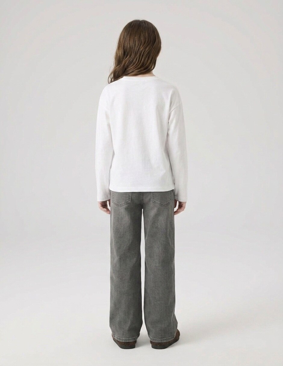 Playera manga larga para niña 3