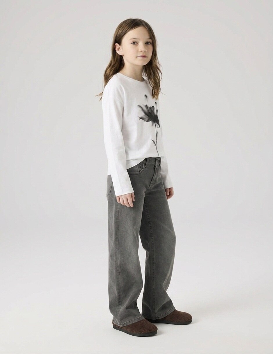 Playera manga larga para niña 4