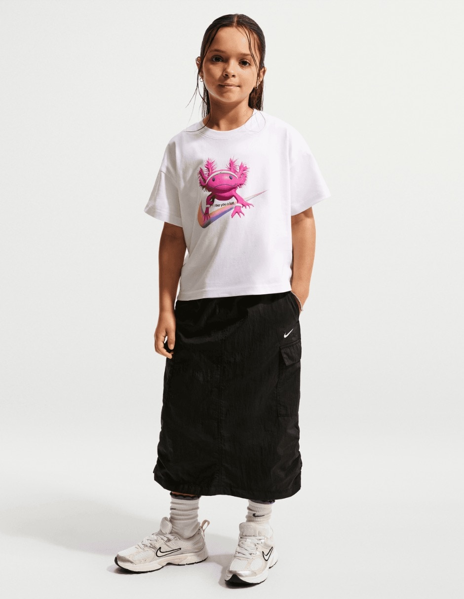 Playera g nsw tee boxy photo xoloto manga corta para niño 2