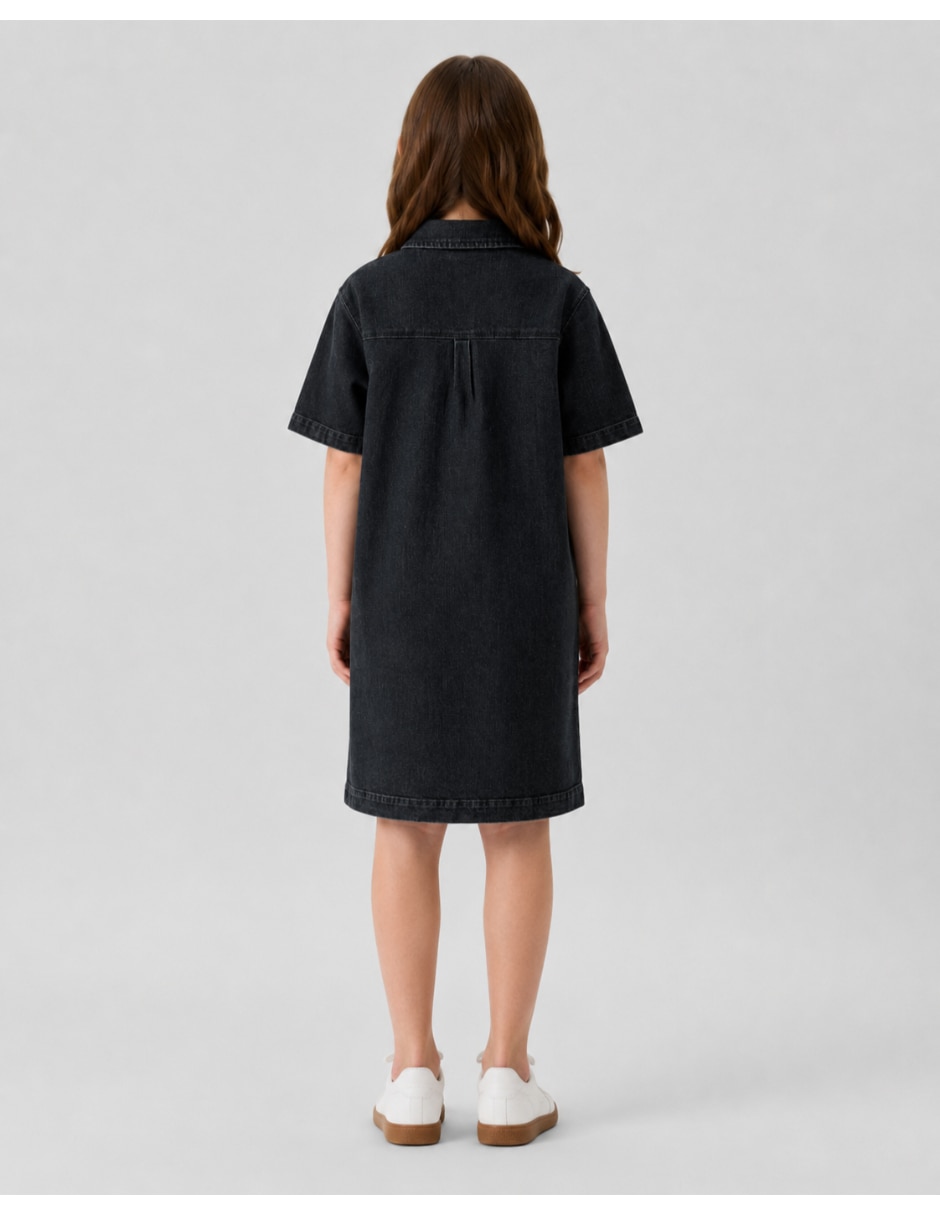 Vestido manga corta para niña 2