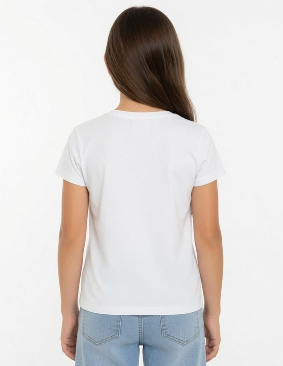 Playera playera manga corta para niña 2