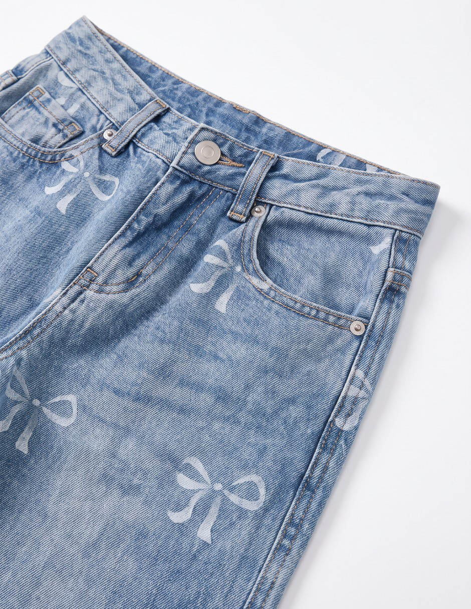 Jeans straight para niña 3