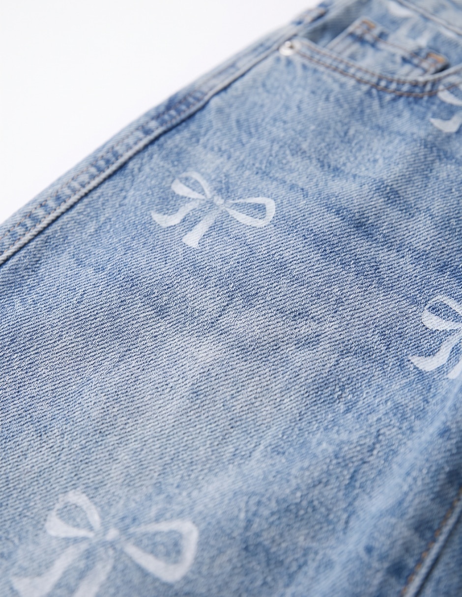 Jeans straight para niña 6
