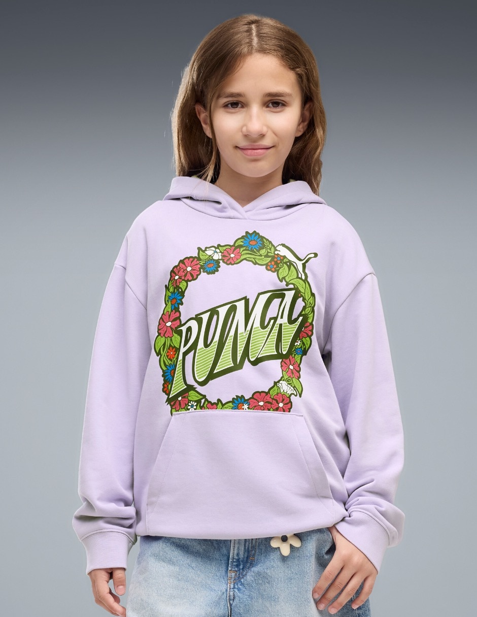 Sudadera Mid90s Relaxed Graphic para niña Sudadera Mid90s Relaxed Graphic para niña