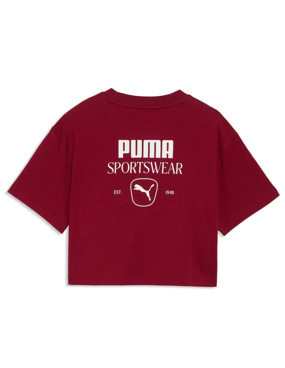 Playera Class Relaxed Short Lenght Graphic Tee G manga corta para niña 2