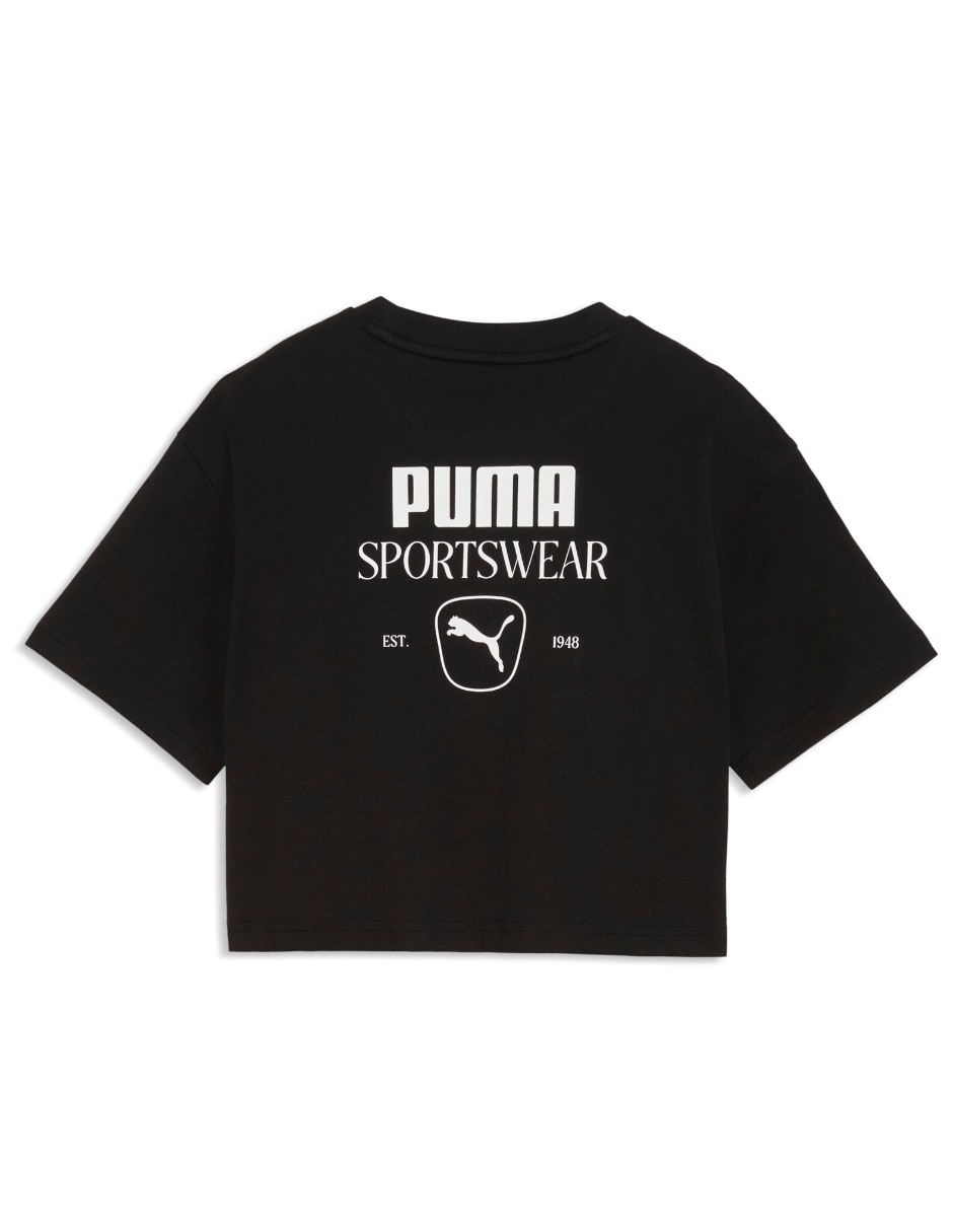 Playera Class Relaxed Short Lenght Graphic Tee G manga corta para niña 2