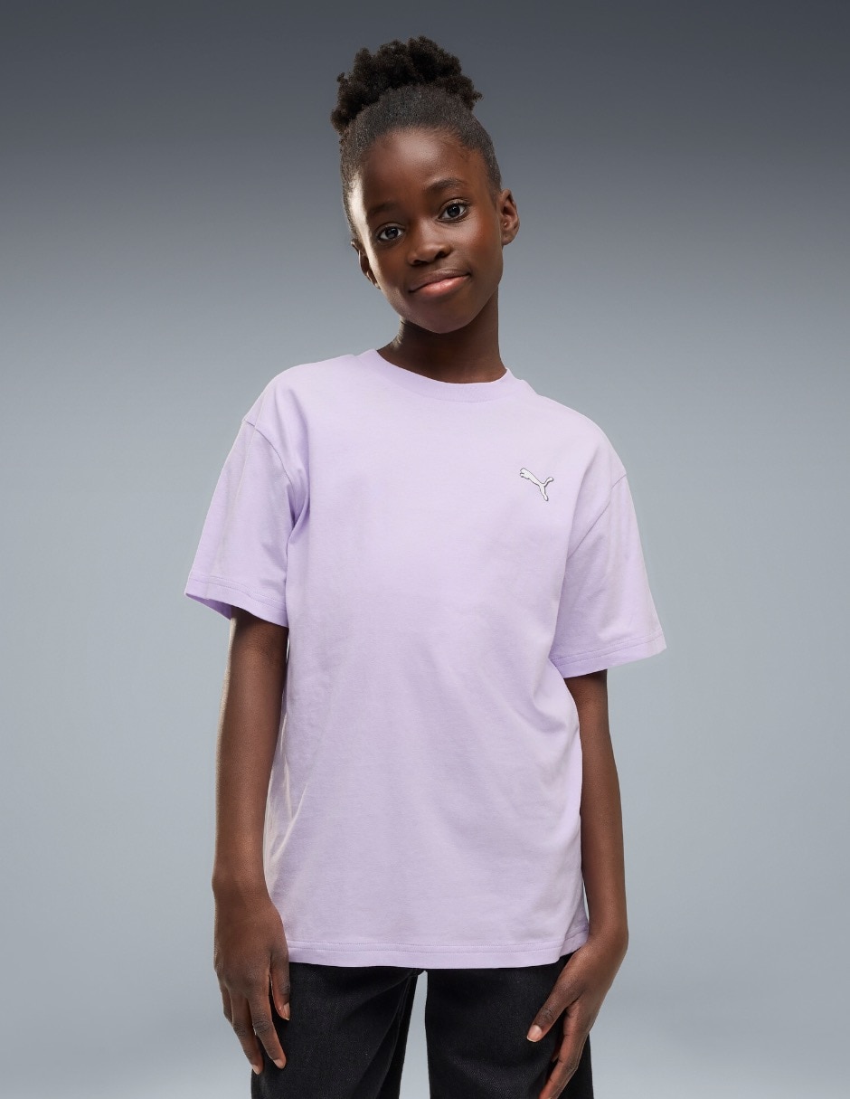 Playera Relaxed Graphic Tee G manga corta para niña