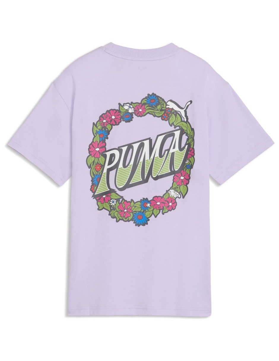 Playera Relaxed Graphic Tee G manga corta para niña 5