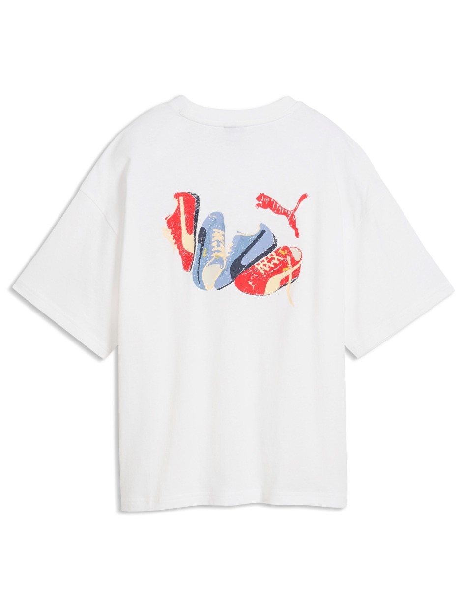 Playera Graphic Oversized Short Speedcat Tee G manga corta para niña 2