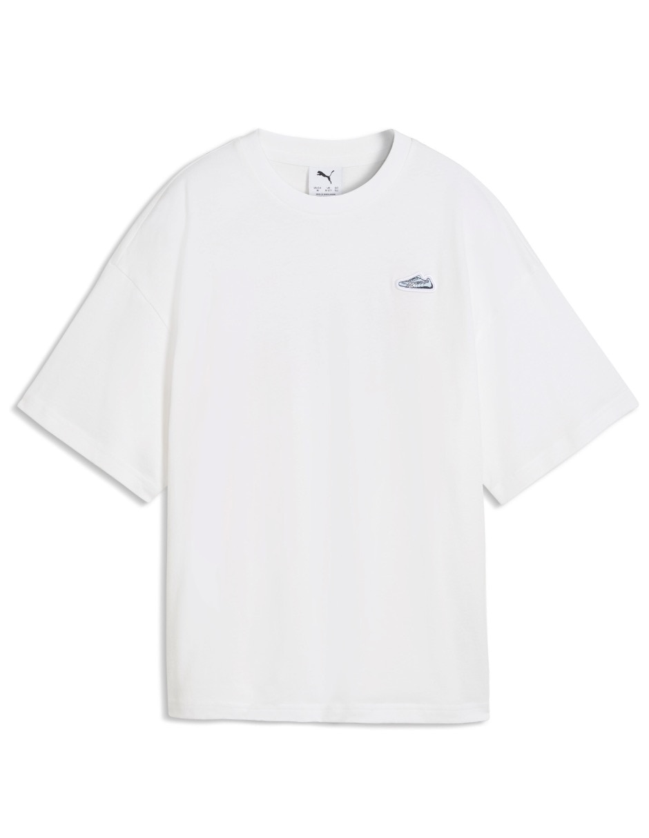 Playera Graphic Oversized Short Speedcat Tee G manga corta para niña 3