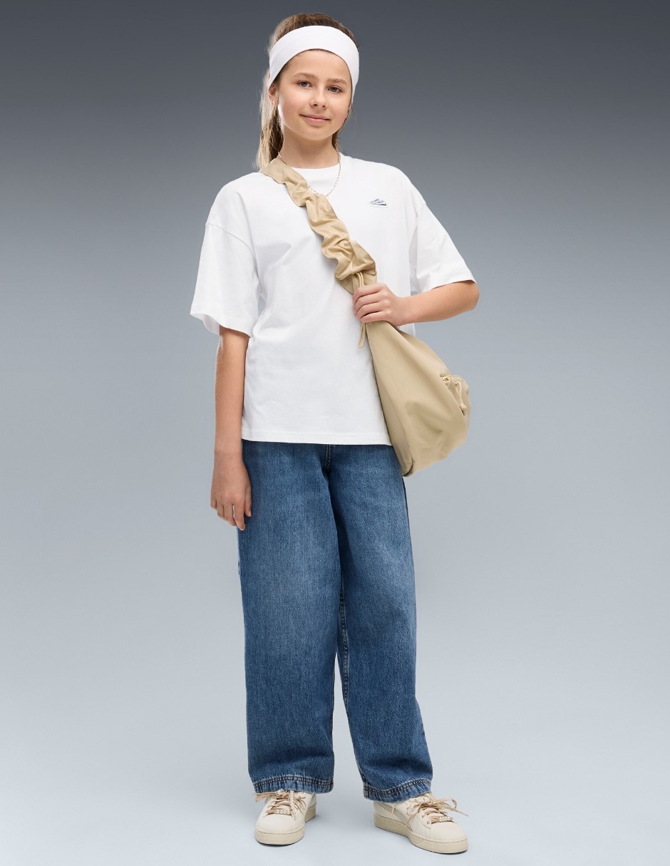 Playera Graphic Oversized Short Speedcat Tee G manga corta para niña 5