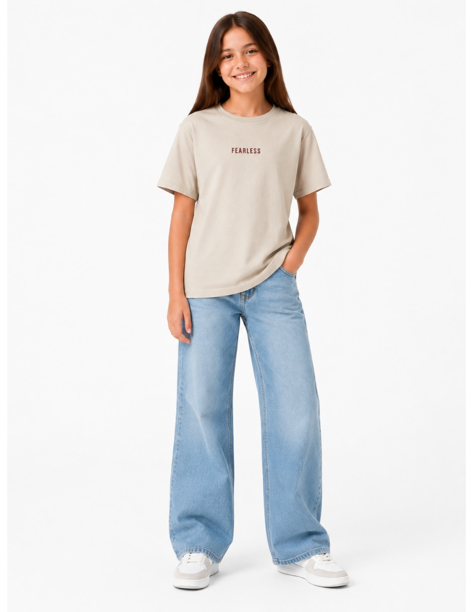 Playera manga corta para niña 3