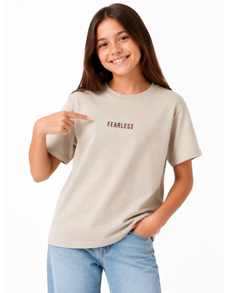 Playera manga corta para niña 2