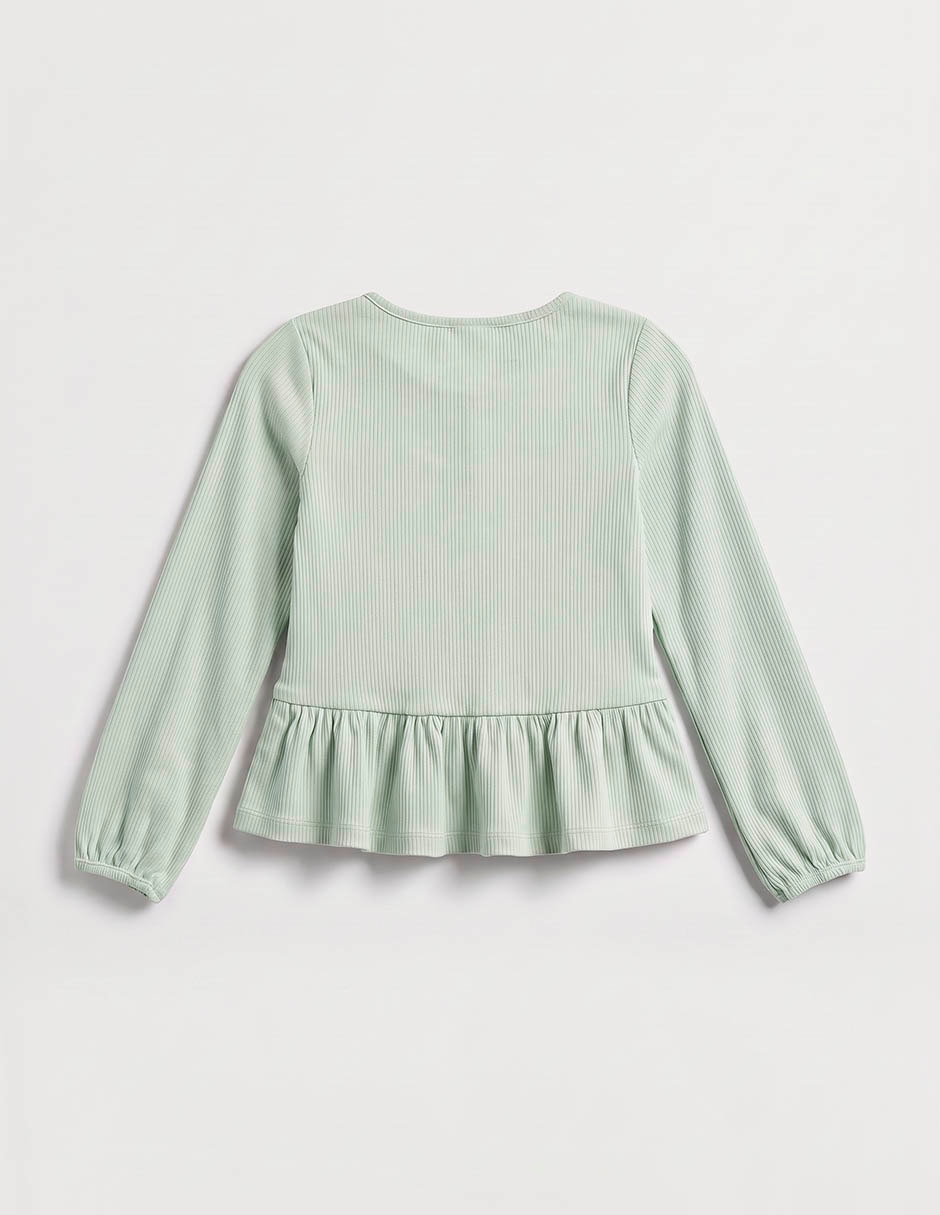 Playera manga larga para niña 2