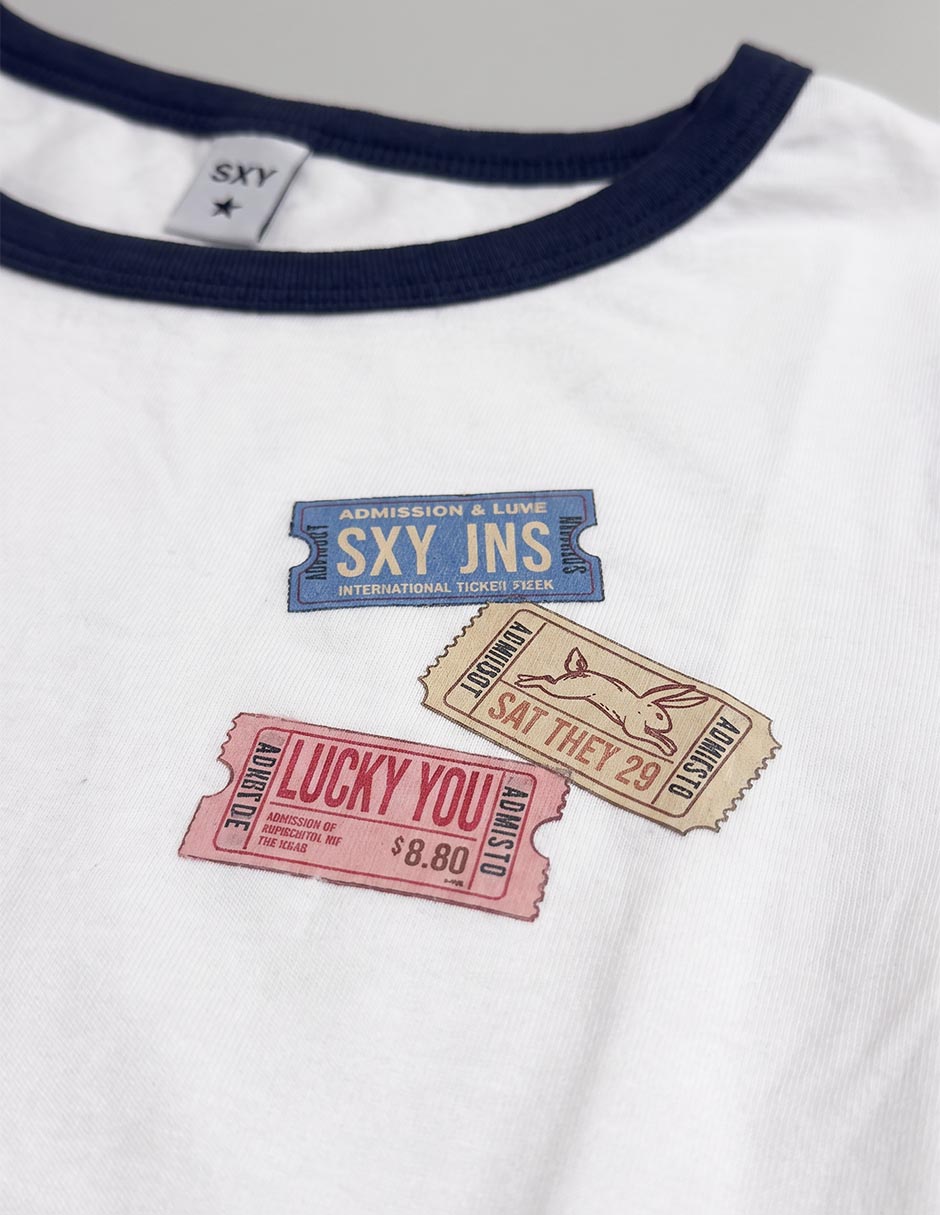 Playera manga corta para niña 6