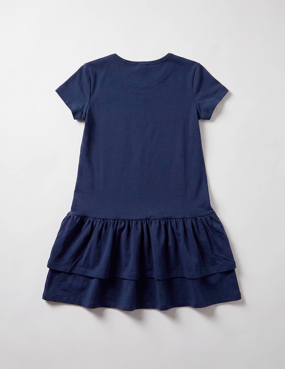 Vestido manga corta para niña 2