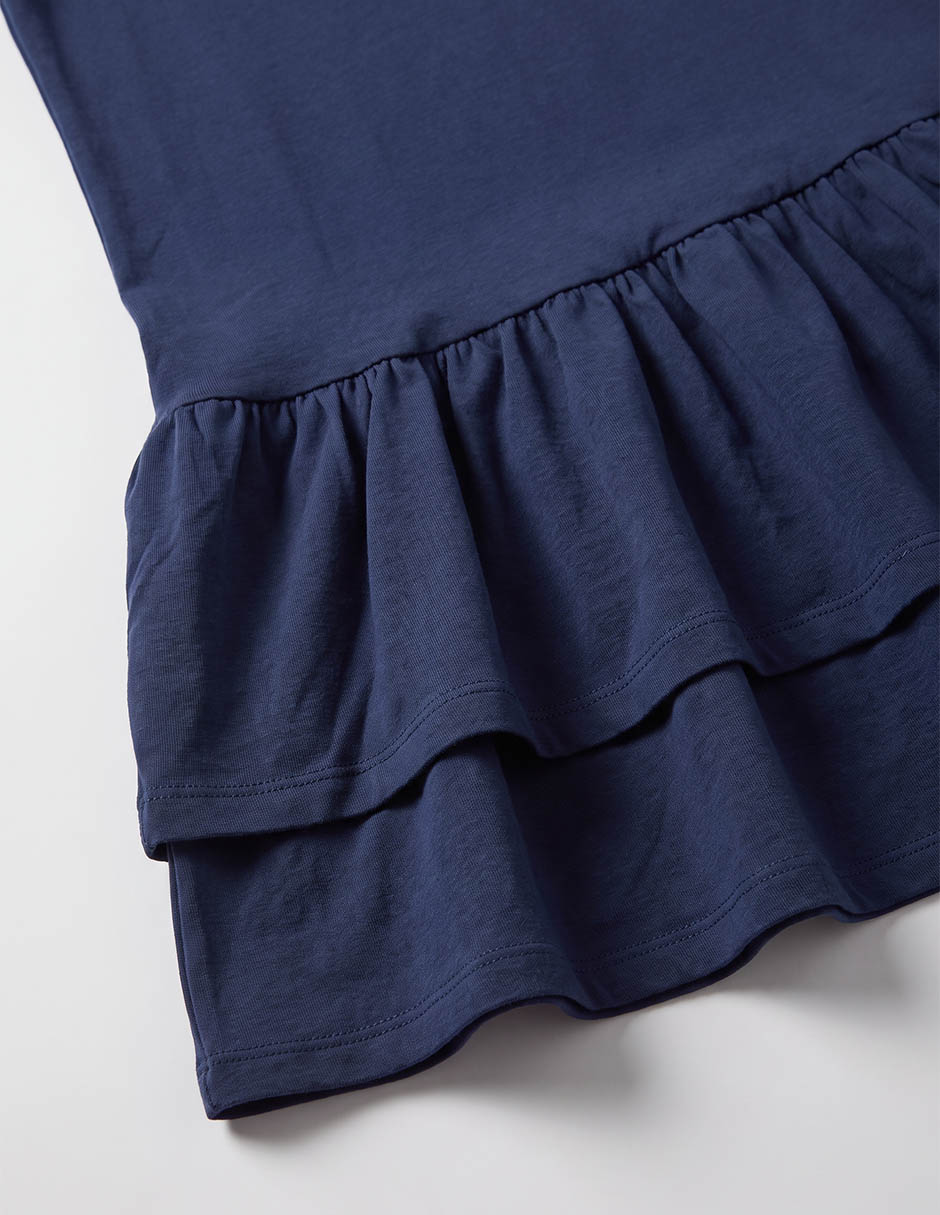 Vestido manga corta para niña 3