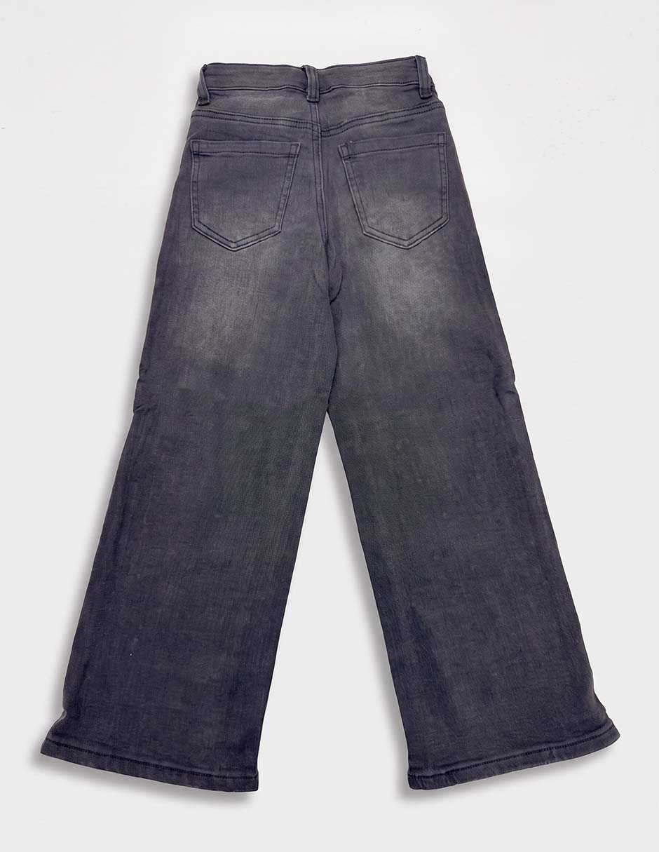 Jeans lavado obscuro para niña 5