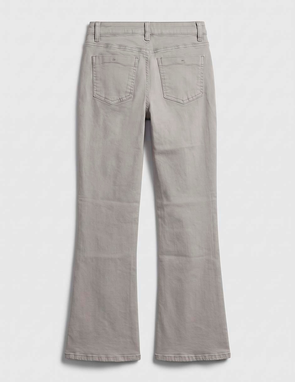Jeans flare campana lavado claro para niña 5