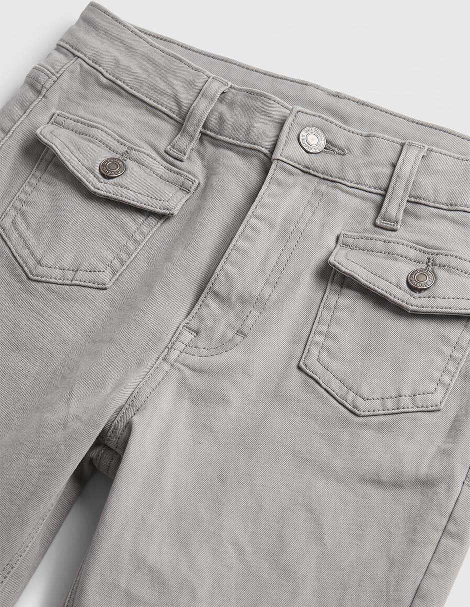 Jeans flare campana lavado claro para niña