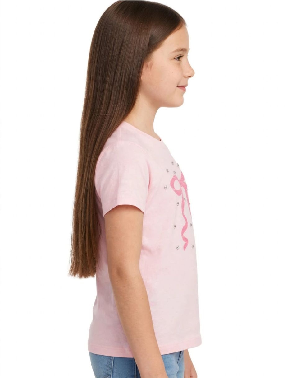 Playera playeras manga corta para niña 3
