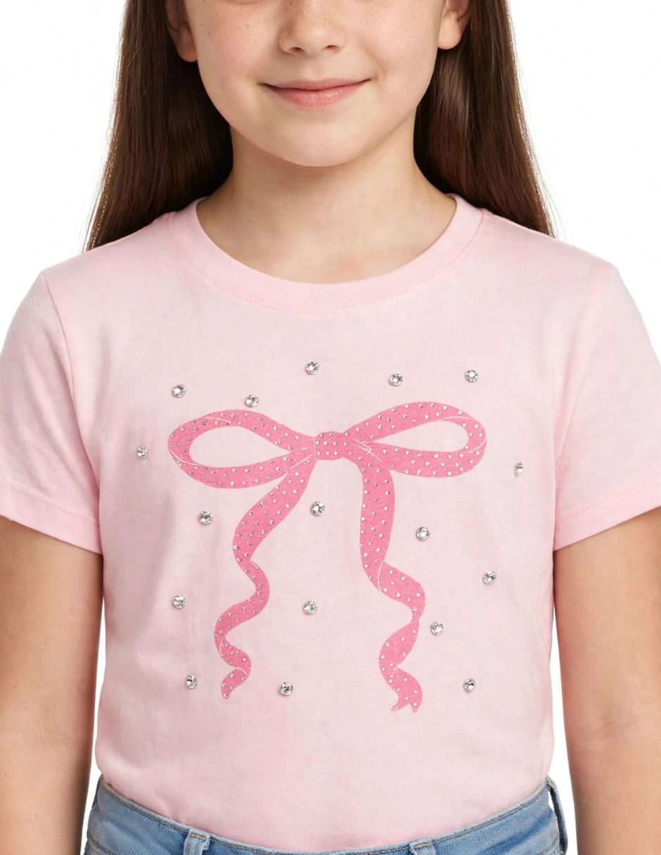 Playera playeras manga corta para niña 4
