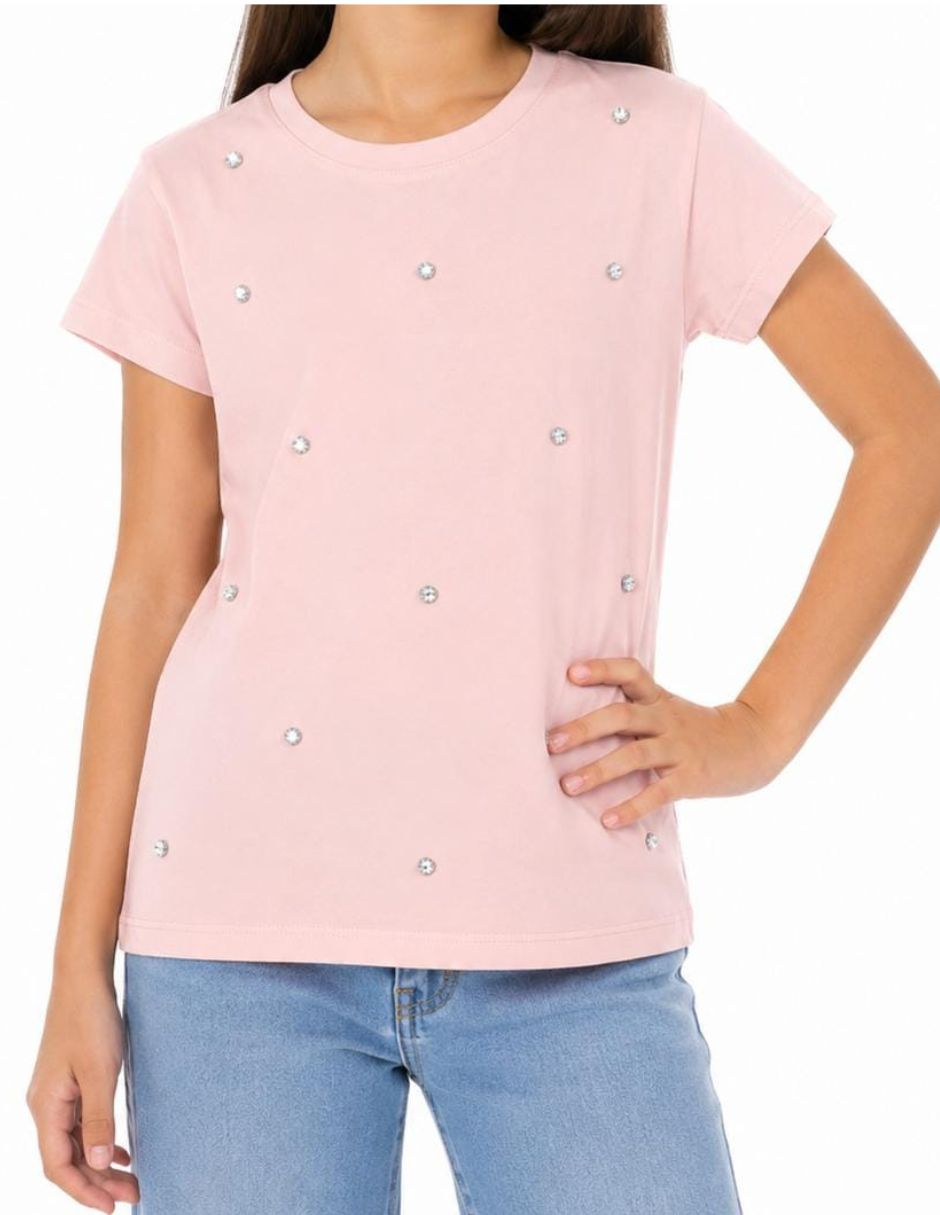 Playera playeras manga corta para niña 4