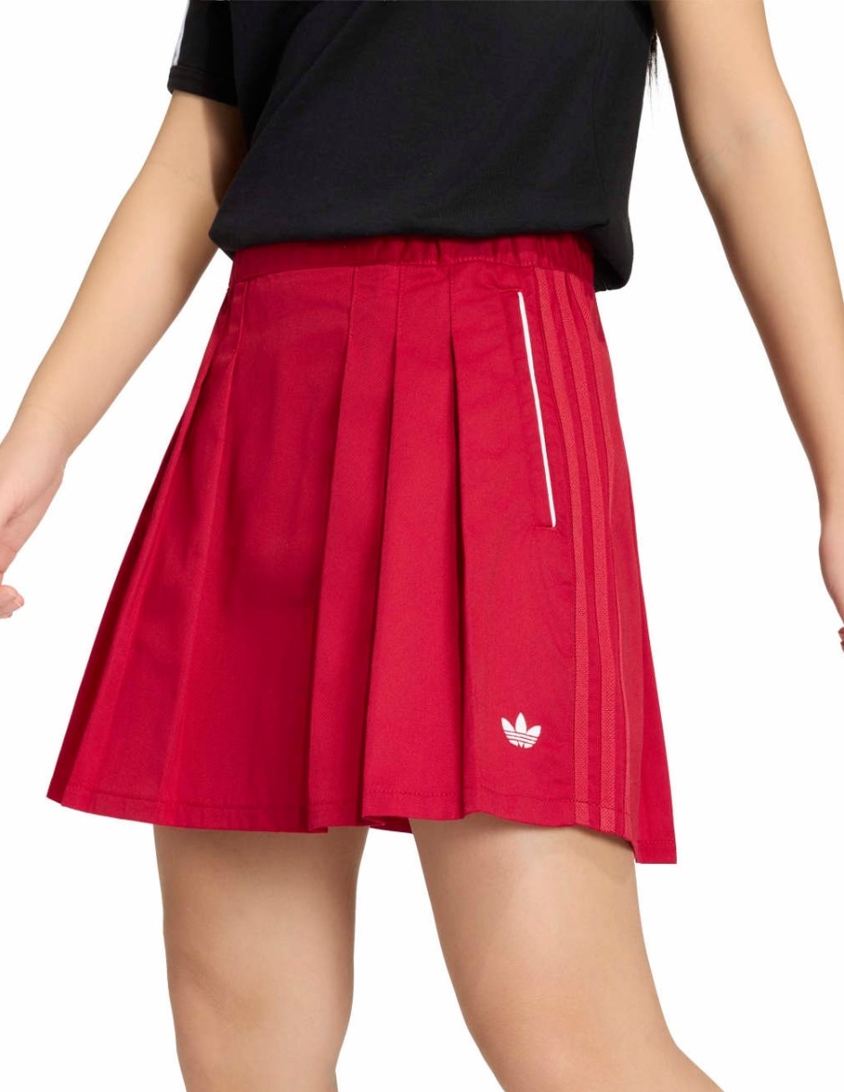 Falda adidas pleated skirt de algodón para niña Falda adidas pleated skirt de algodón para niña
