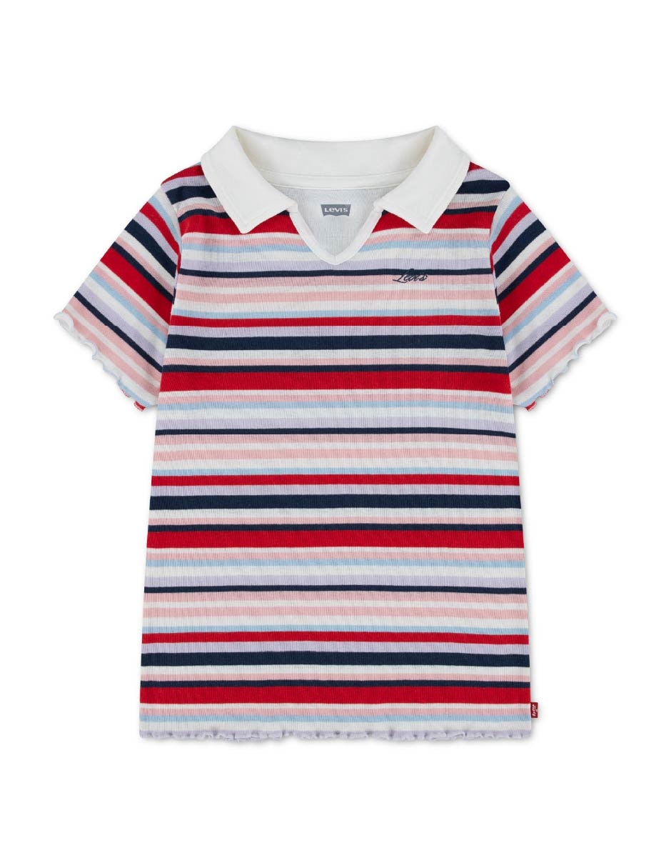 Playera manga corta para niña