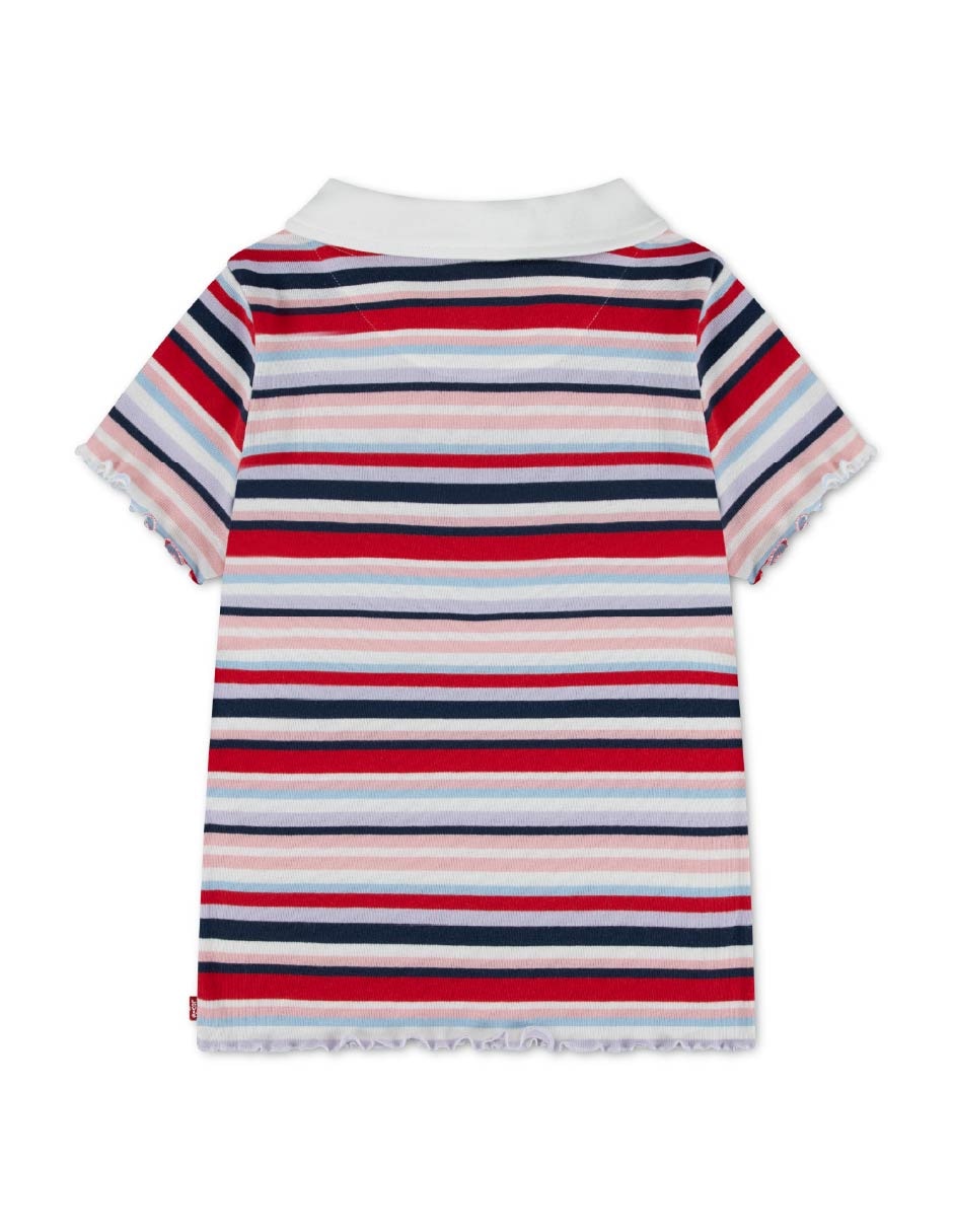 Playera manga corta para niña
