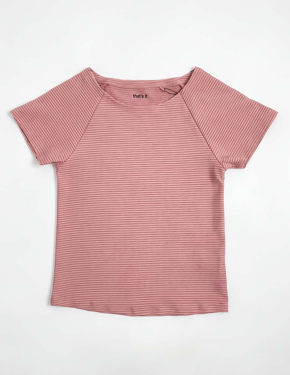 Playera That´s It manga corta para niña