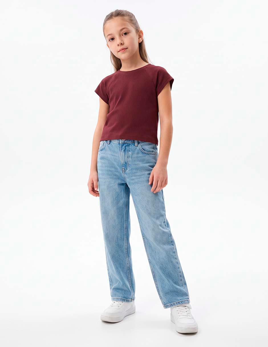 Playera That´s It manga corta para niña