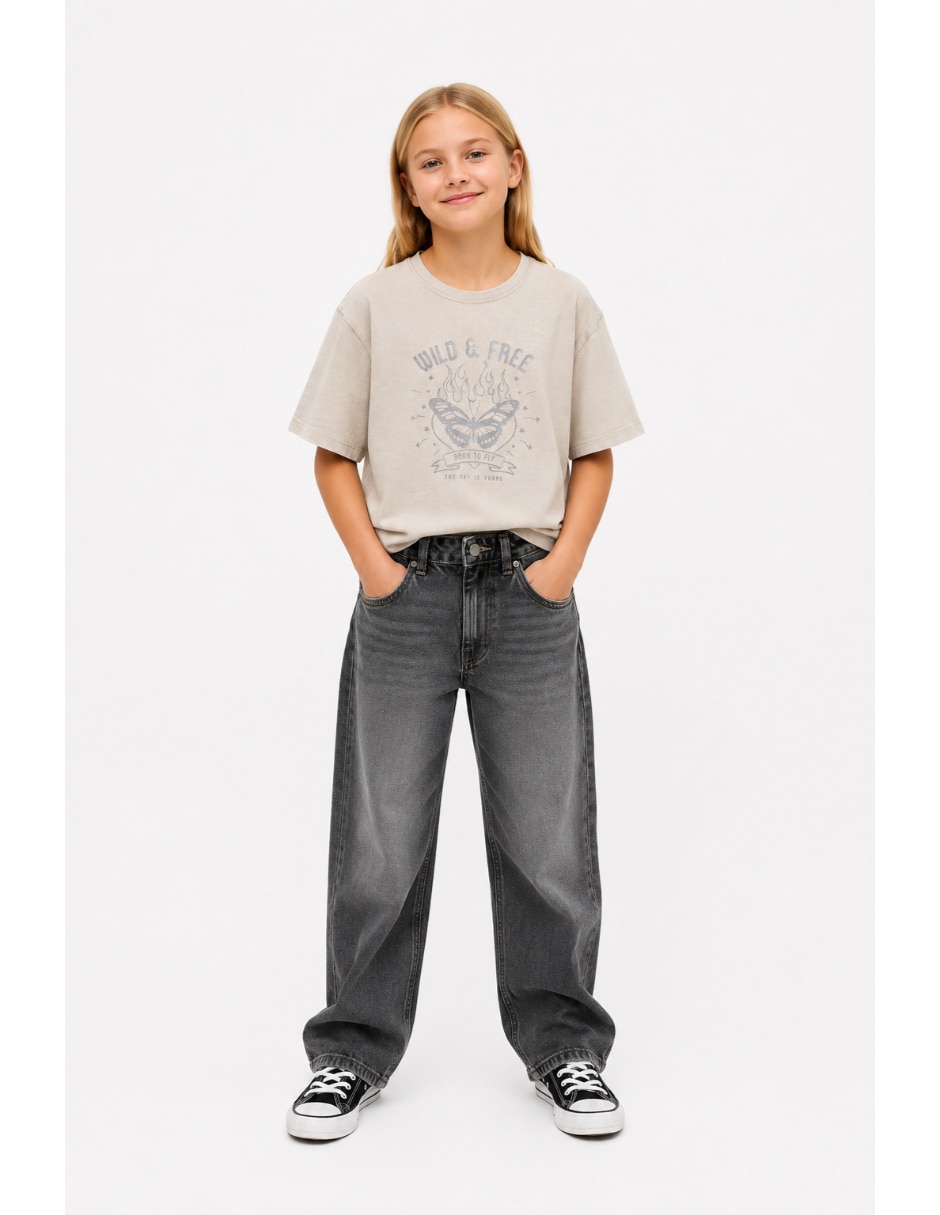 Playera manga corta para niña 3