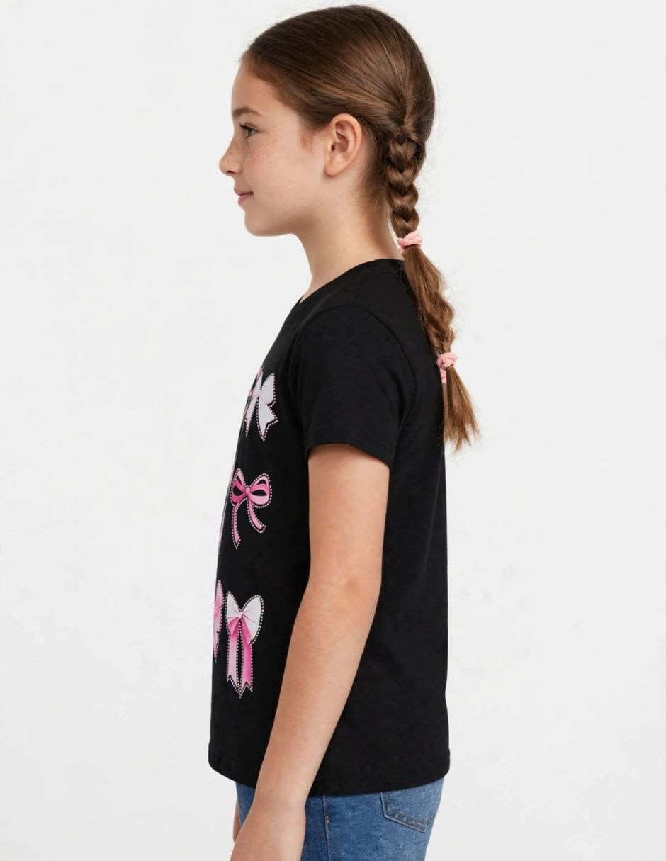 Playera manga corta para niña 3