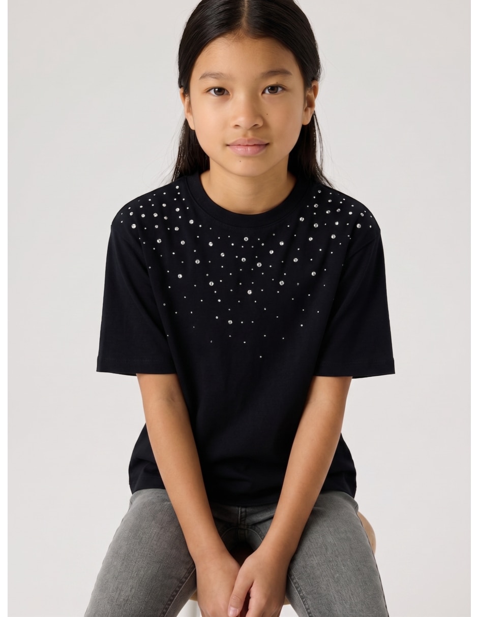 Playera manga corta para niña 4