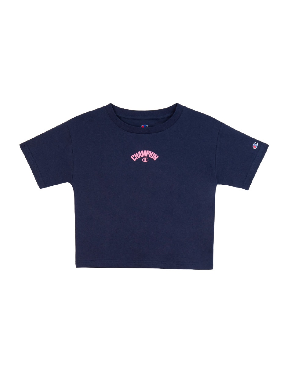 Playera manga corta para niña
