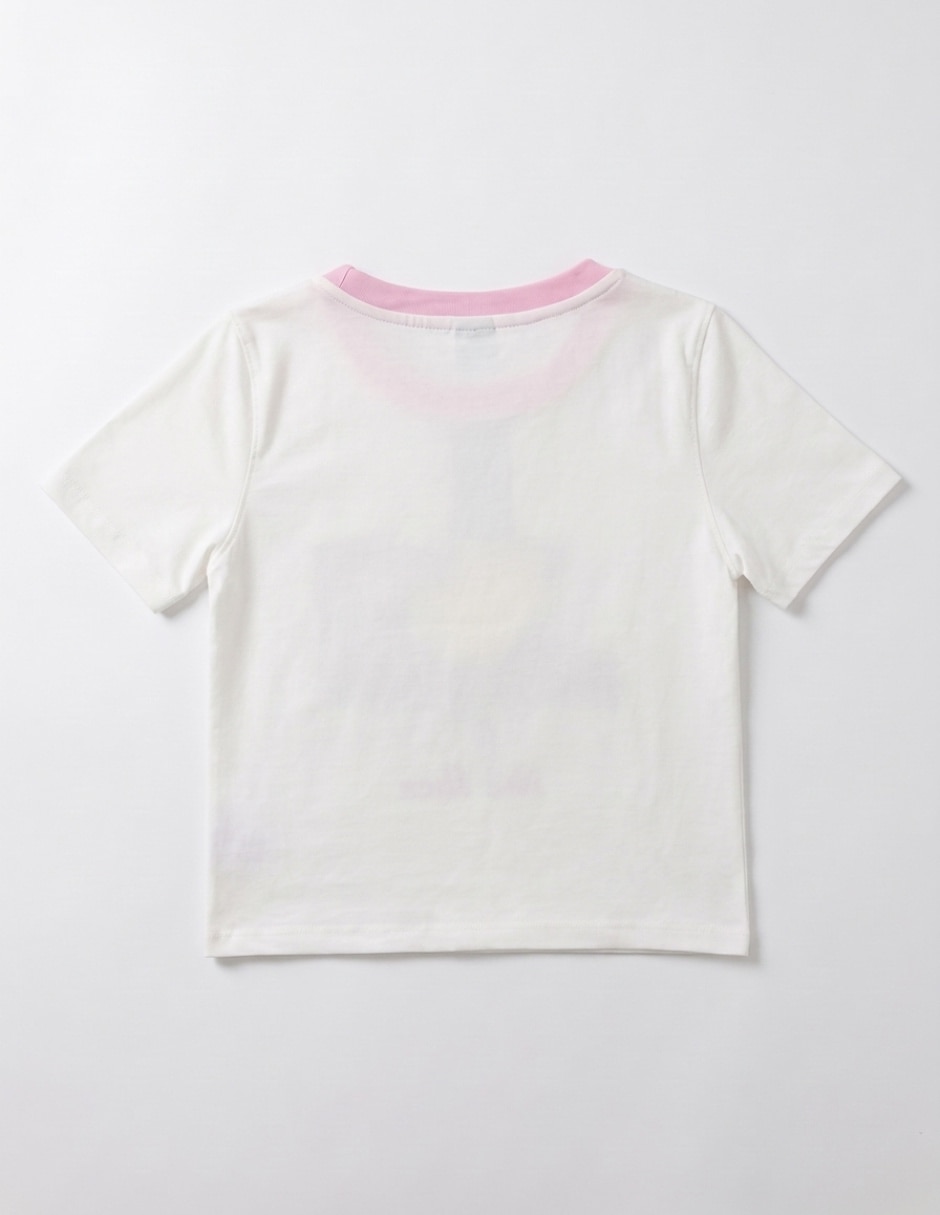 Playera navideña Grinch manga corta para niña 4