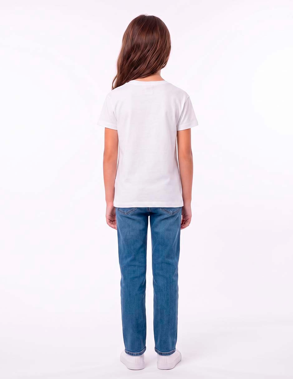 Playera manga corta para niña 2