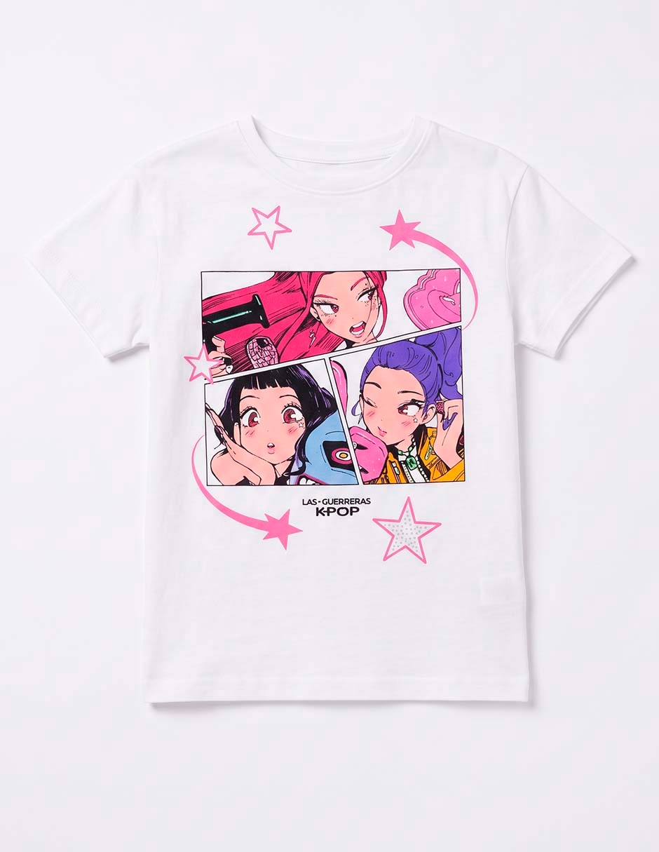 Playera manga corta para niña 3