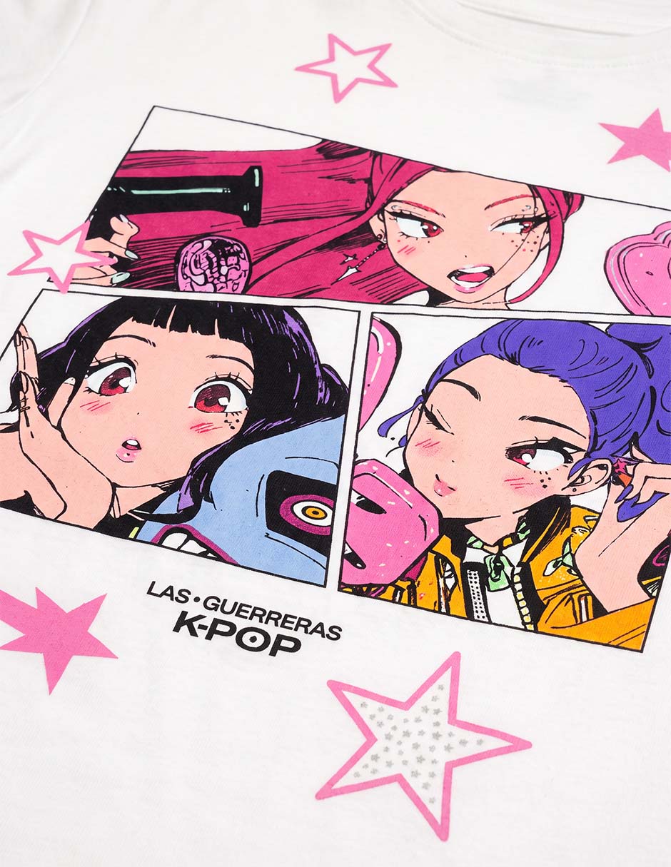 Playera manga corta para niña 5