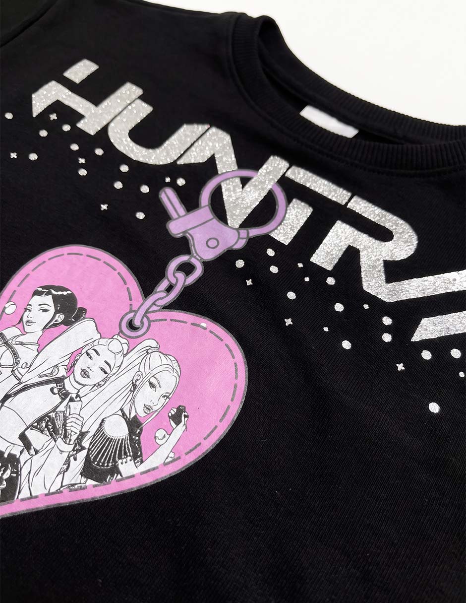 Playera K-Pop Demon Hunters manga corta para niña 6
