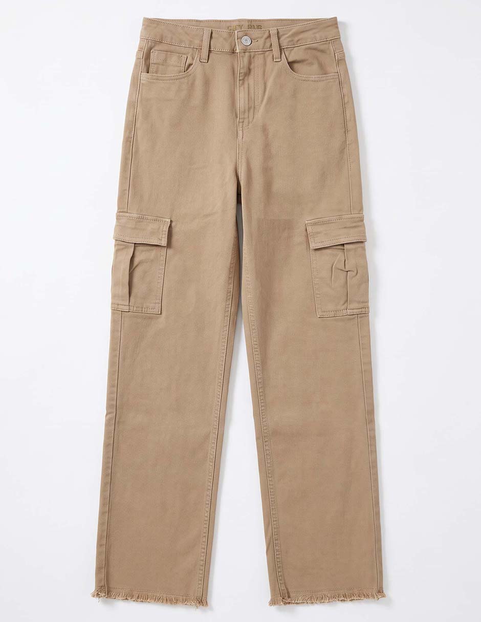 Jeans cargo wide leg para niña Jeans cargo wide leg para niña