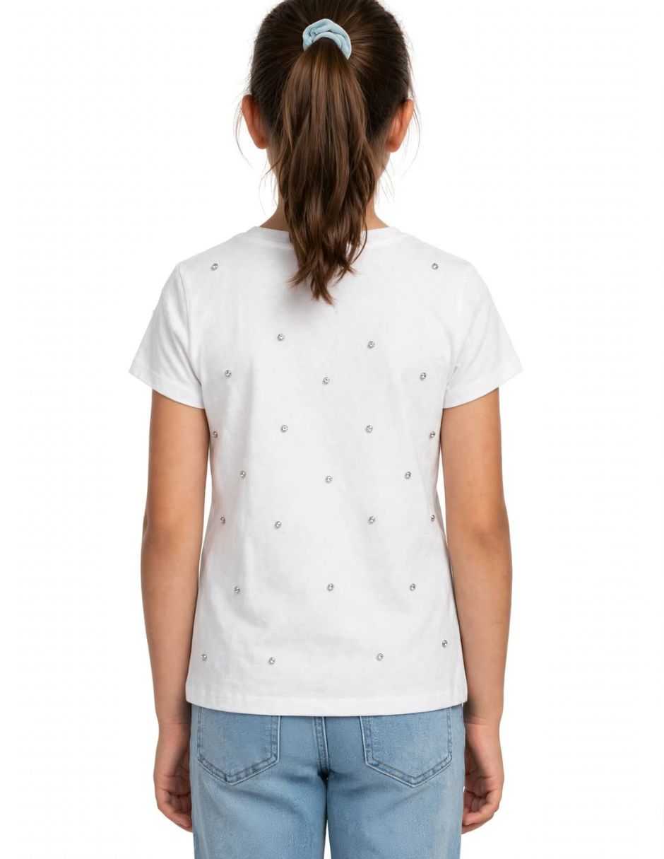 Playera manga corta para niña 4