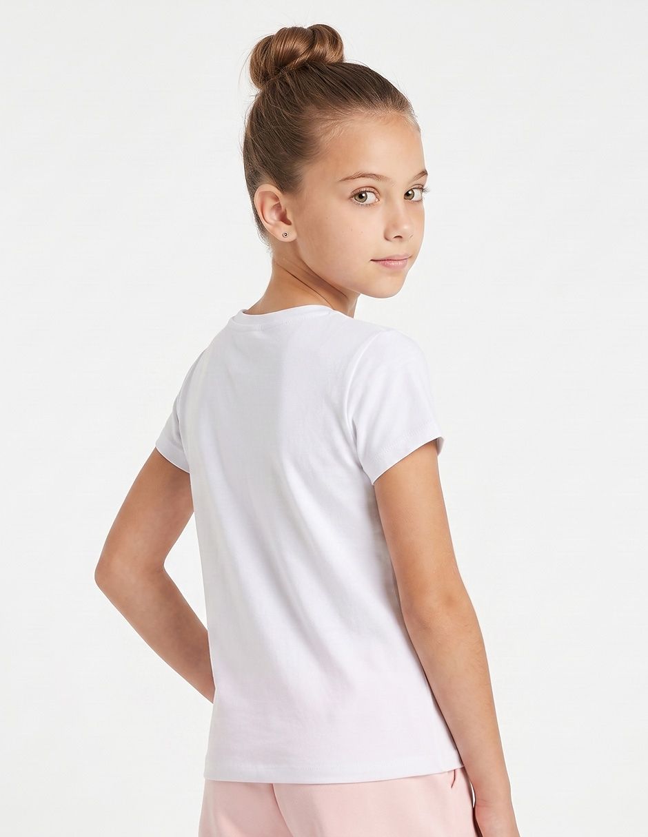 Playera manga corta para niña 4